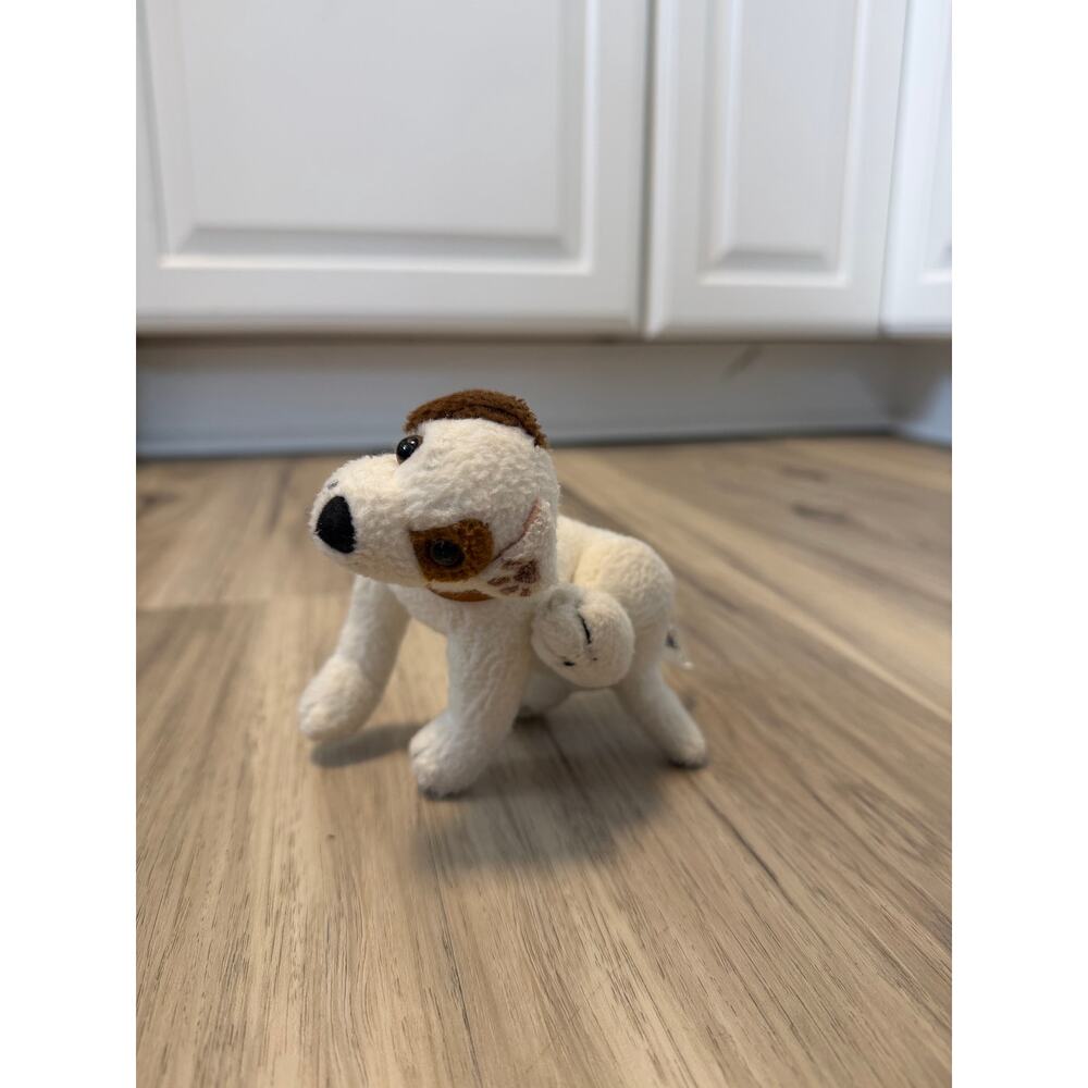 Wishbone 1996 Big Feats Equity Toys Jack Russel Terrier Stuffed Dog Plush Small